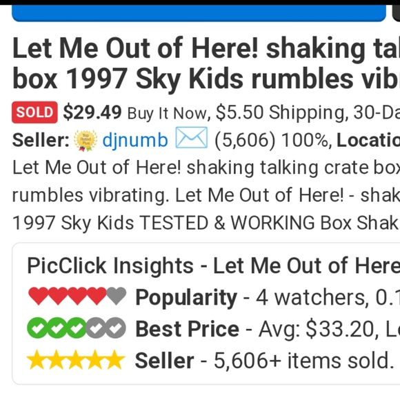 COPY - Vintage 1997 Spy kids talking box - Picture 3 of 3